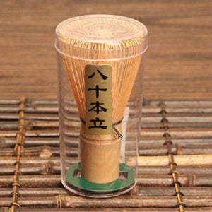 Japan Style Matcha Blender Bamboo Scraper