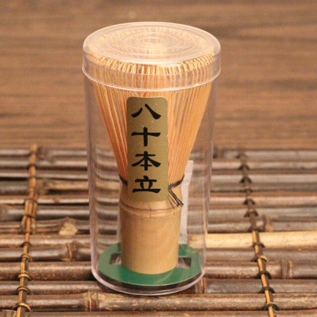Japan Style Matcha Blender Bamboo Scraper